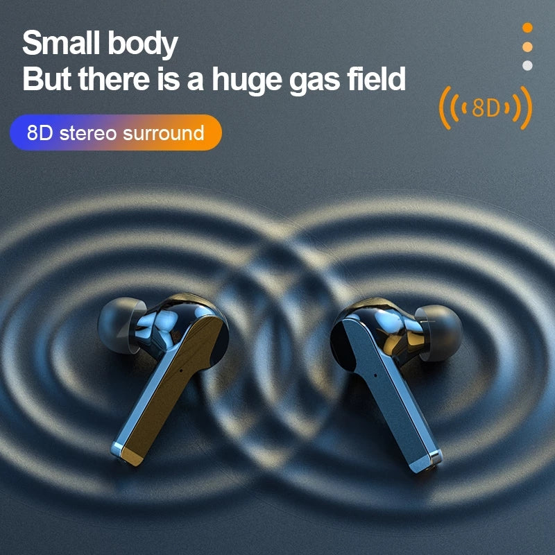 A19 TWS Wireless Bluetooth 5.0 Headset Earphone Dual USB Screen Display Charging Box 5000mAh Power Bank A19 TWS Wireless Bluetooth 5.0 Headset Earphone Dual USB Screen Display Charging Box 5000mAh Power Bank